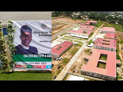 Buhari Commissions Nnamdi Azikiwe University Teaching Hospital permanent site in Nnewi,Anambra State