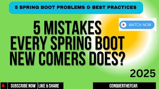 Are You Making These 5 Spring Boot Mistakes? Problems That Break Apps and Crush Performance Net Worth