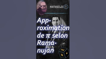 🔴MATHSCLIC SHORTS | MATHÉMATIQUES SUPÉRIEURES | APPROXIMATION DU NOMBRE  PI (𝝅) SELON RAMANUJAN