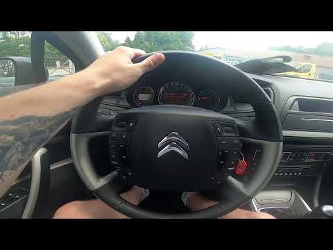 How to Adjust Steering Wheel Position in Citroen C5 III ( 2007 – 2017 )