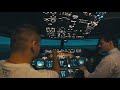 Летим в кабине пилота из Екатеринбурга в Дубай на Boeing-737