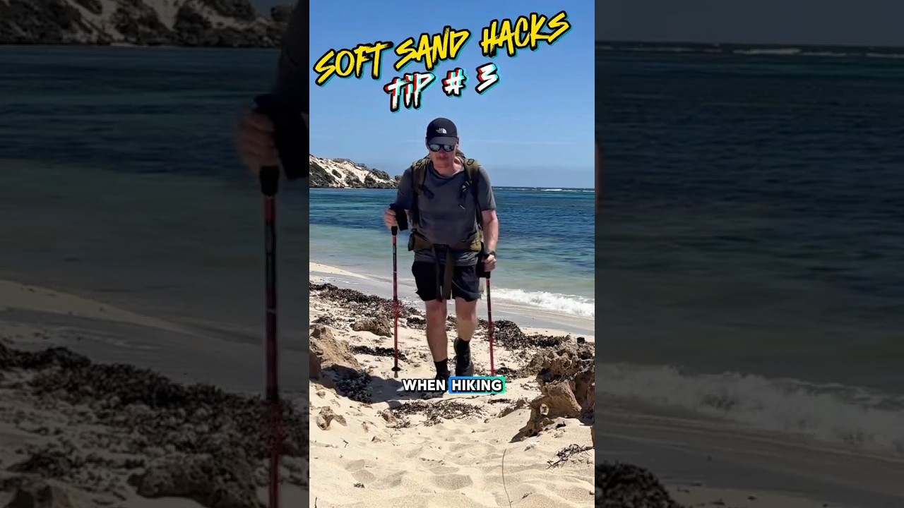 Soft Sand Hiking Hack #3: Shorter Steps = Smarter Hiking
