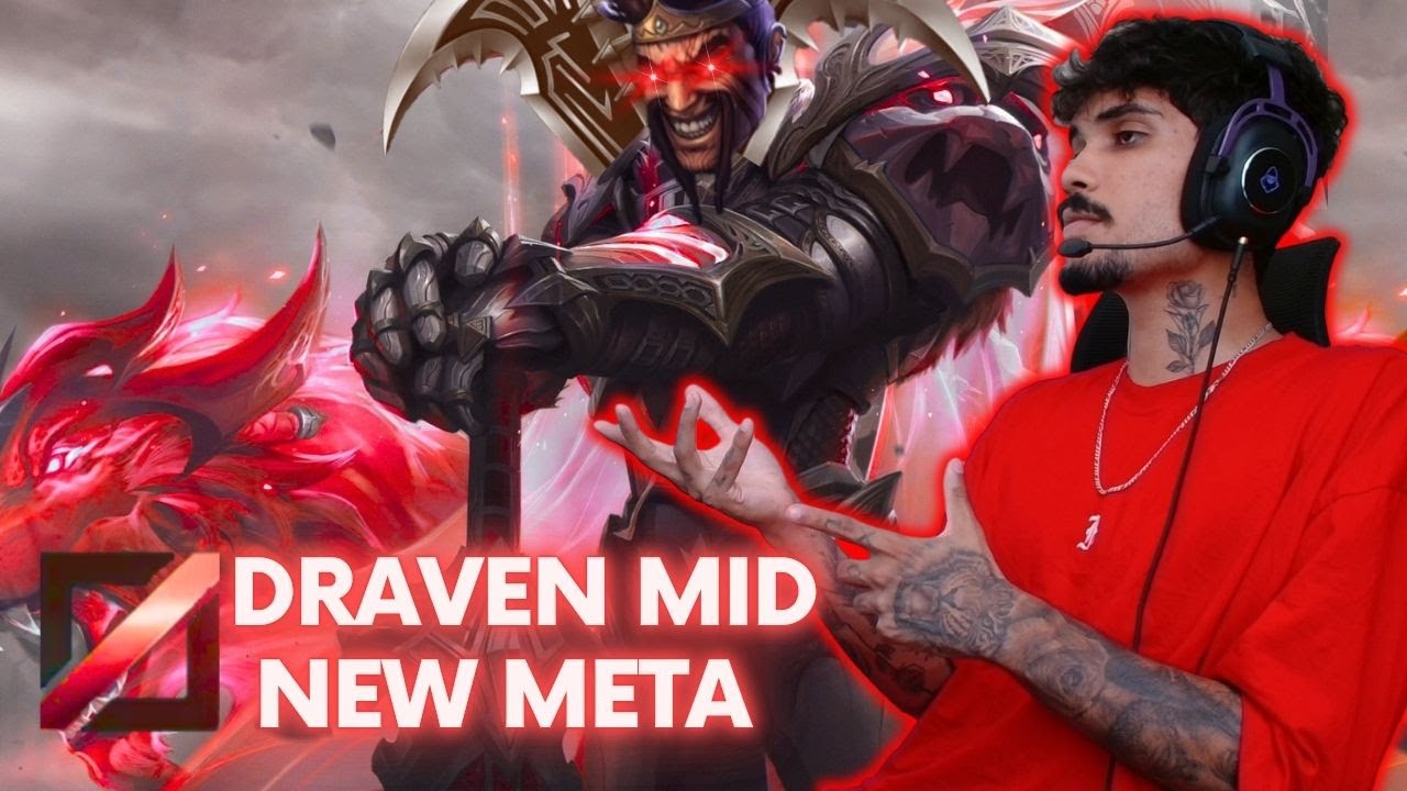DRAVEN MID NO MESTRE! PARECE PRATA DE TAO FACIL! 