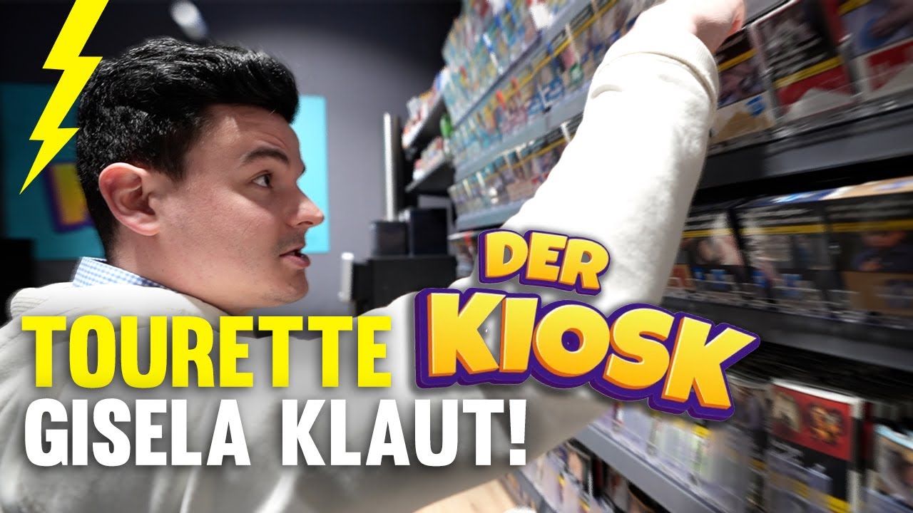 Tourette macht ein Praktikum bei @DERKIOSK | mit @heyaaron !