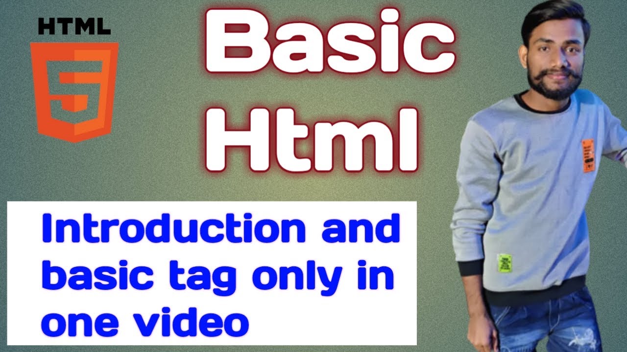 Basic Html in one video | Introduction of html | Html Basic Tag | - YouTube