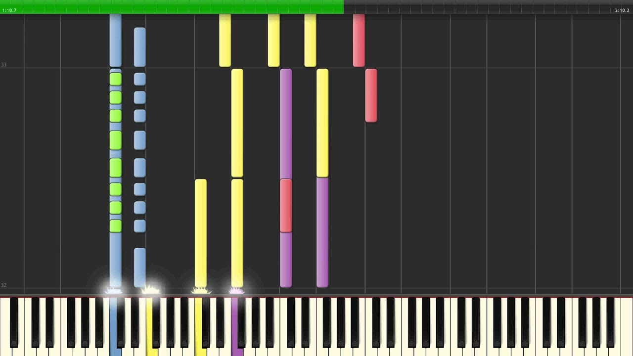 Super Mario Bros 3 Airship Synthesia