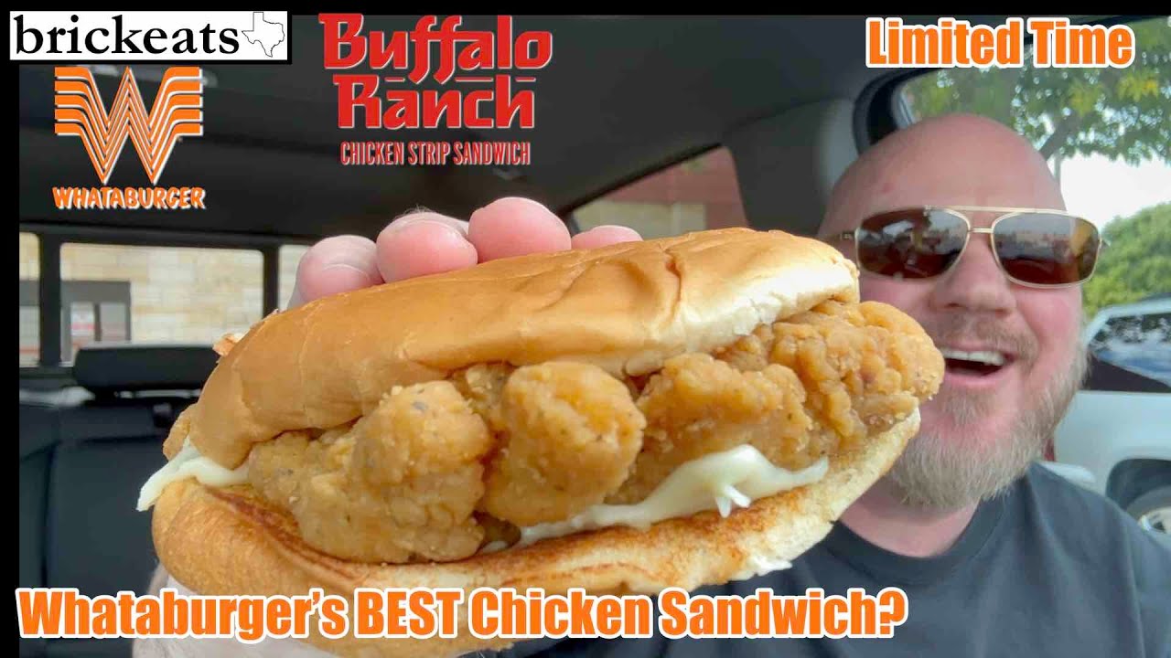Возвращение Buffalo Ranch — лучший куриный сэндвич по версии Whataburger?!