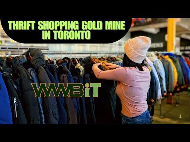 OUR SECRET THRIFTING HOTSPOT IN TORONTO - YouTube