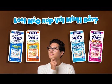 Video Nước Rửa Mắt Eyebon Kobayashi | Xoá Cận, Làm Sáng... - youtube