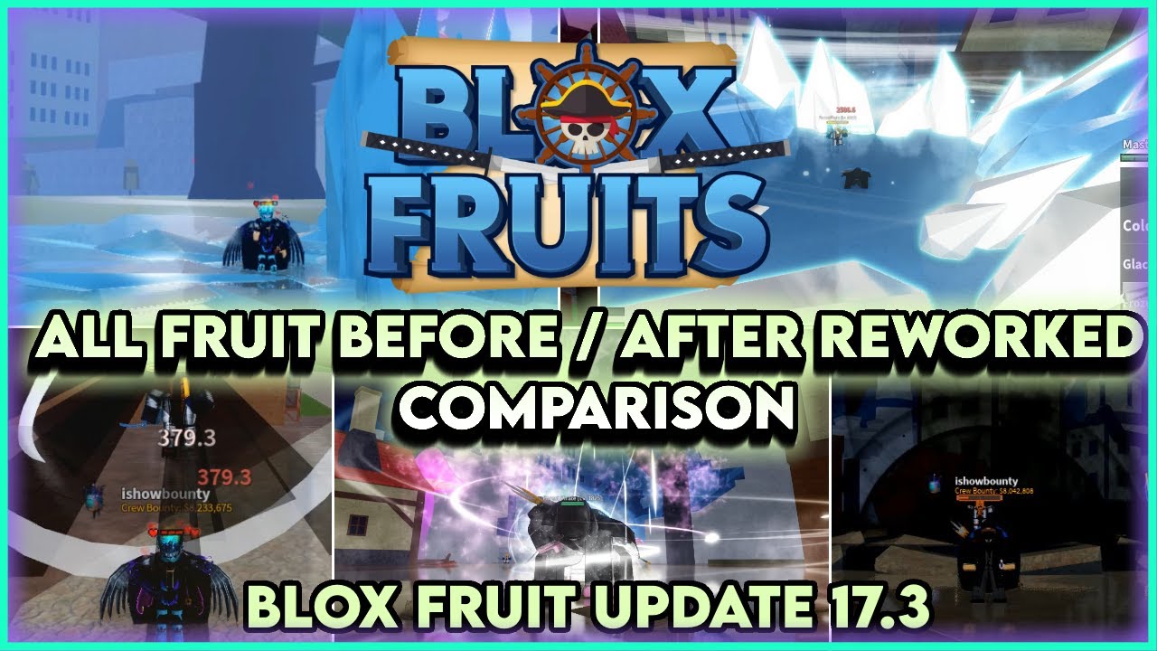 REWORKED: Light Light Fruit Showcase in Blox fruits (ROBLOX) - Update 17  part 3 