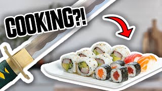 How To Cook With A Real Katana
