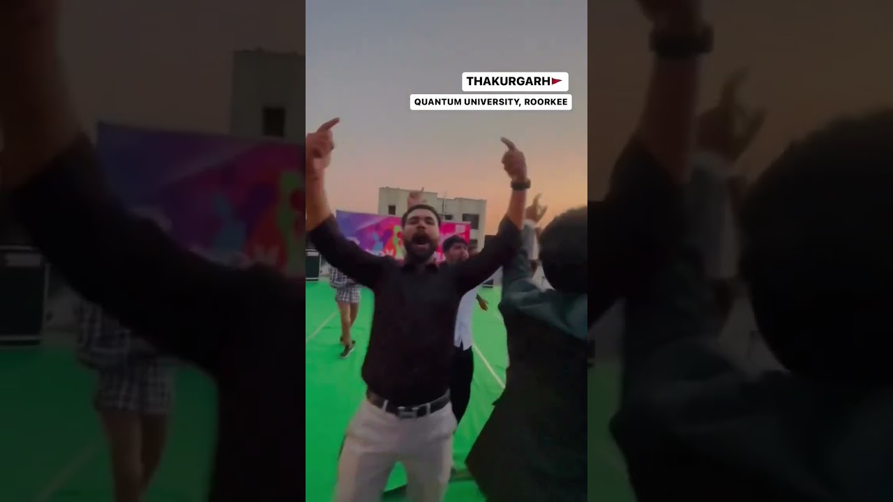 Quantum⁩ University Freshers 2022 || Freshers Party || Jai Rajputana || 