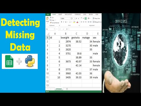 Detecting Missing Values in a Dataset