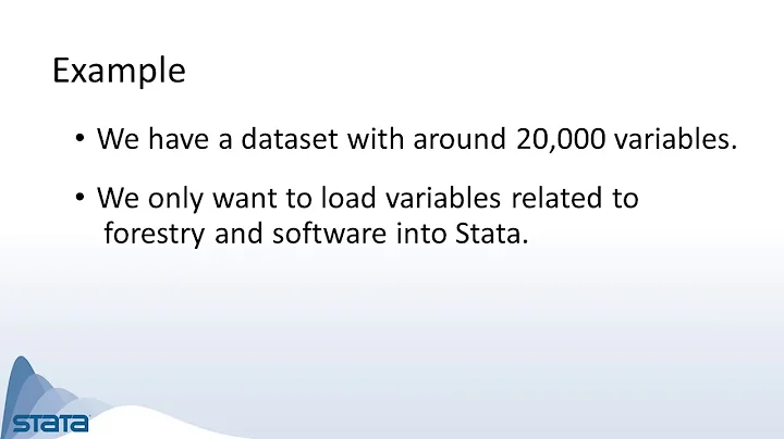Load a subset of data from a Stata dataset