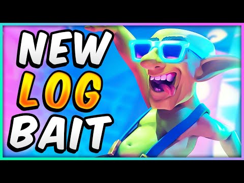 IMPOSSIBLE TO DEFEND! BEST LOG BAIT DECK for NEW META — Clash Royale