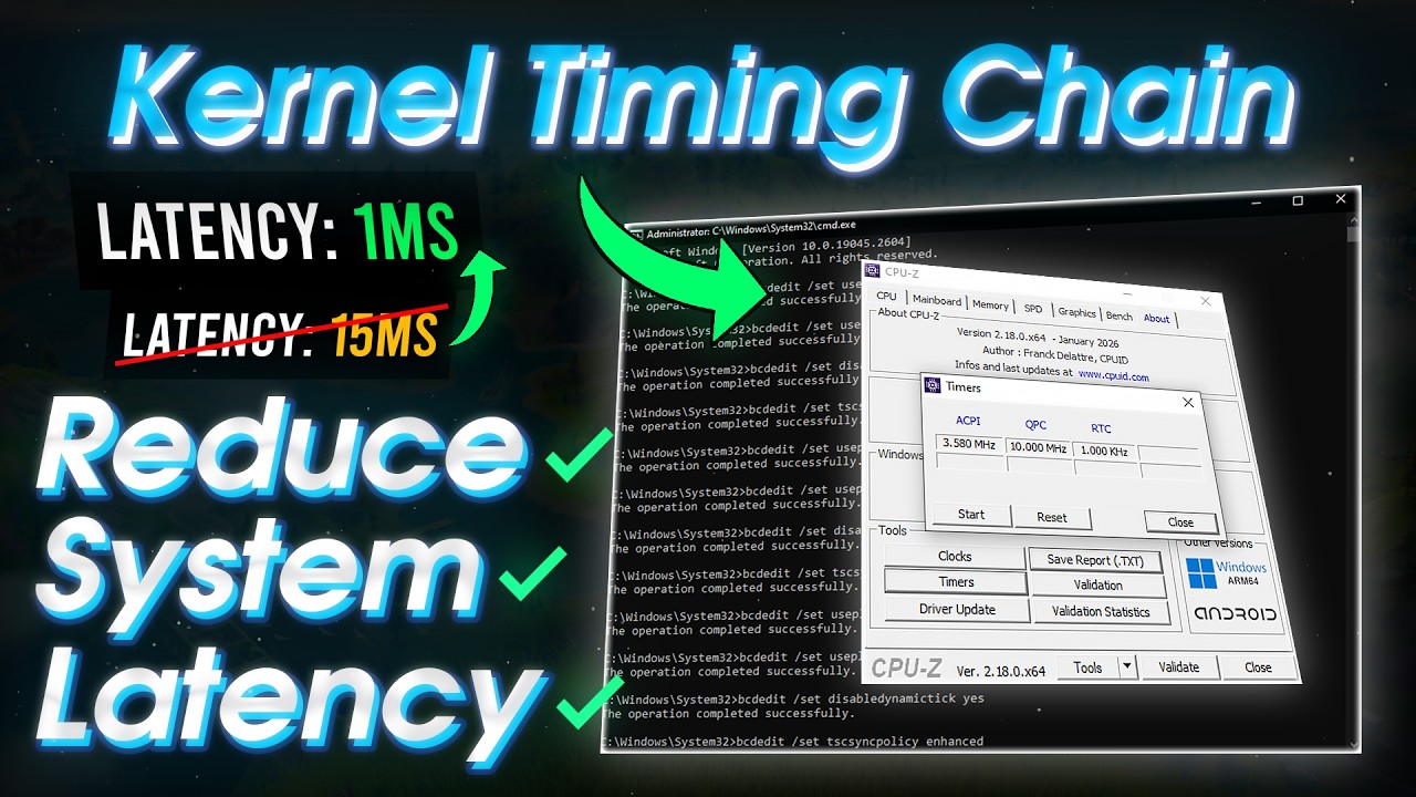 ЗНАЧИТЕЛЬНО уменьшите задержку системы для игр.
