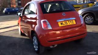Fiat 500 Colour Therapy Red 2015