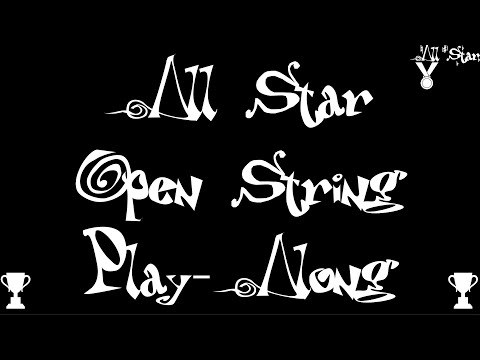 All Star Open String play-along for Beginning Strings