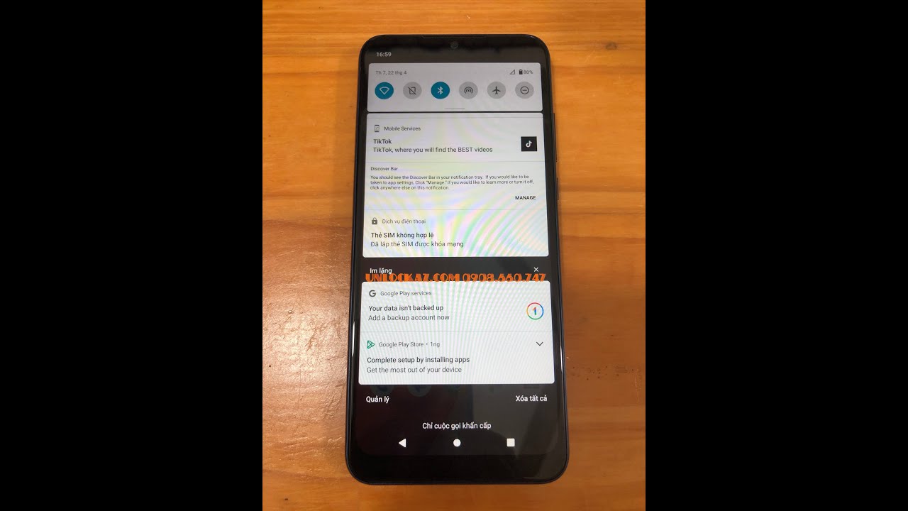 Unlock Motorola Moto G Play 2021 'Tracfone' XT2093DL trong 20 phút