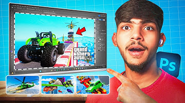 How to Create GTA 5 ENHANCED (Parkour/Stunts Races Thumbnails).