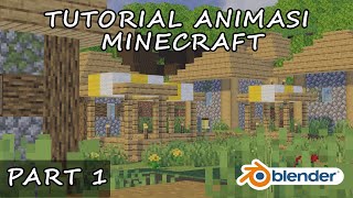 Tutorial Minecraft Part 1   Import World dan Setting Light || Blender 3D screenshot 2