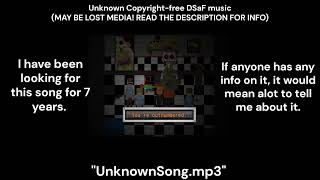 DSaF 3 - UnknownSong.mp3 (LOST MEDIA) #lostmedia #dsaf #dsaforbeginners #DSaFLostMedia