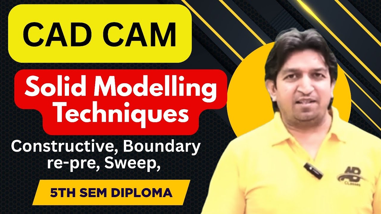 What is solid modelling in cad cam | solid modelling in cad | solid modelling in hindi