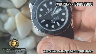 Customer Testimonial Ted Factory Vsf Yacht Master 226659 Counterweight Version
