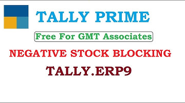 NEGATIVE STOCK BLOCKING