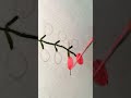 Thread Hand embroidered sleeves design ✨️ #fashion #eidedition #fyp #viral #handembroidery #eid