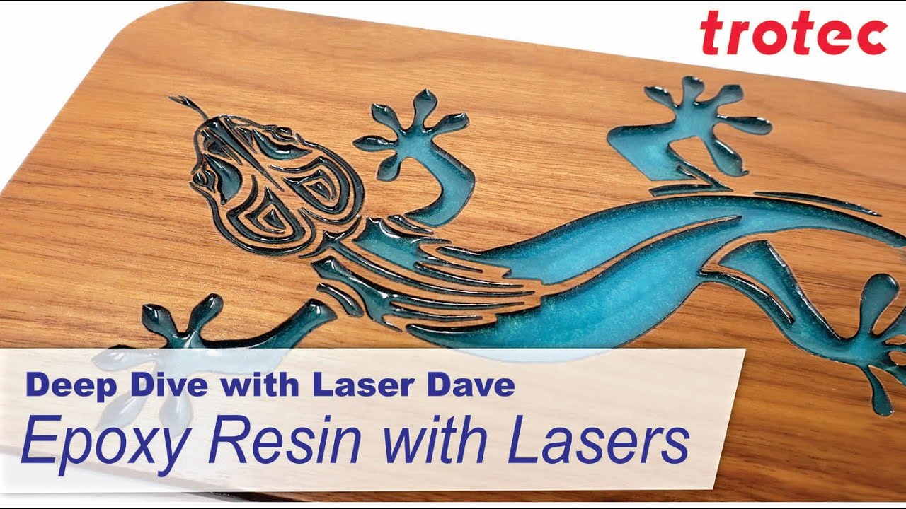Deep Dive with Laser Dave Epoxy Resin and Lasers YouTube