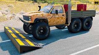 Cars Vs Curb Ramp Ep.1 - Beamng. Drive