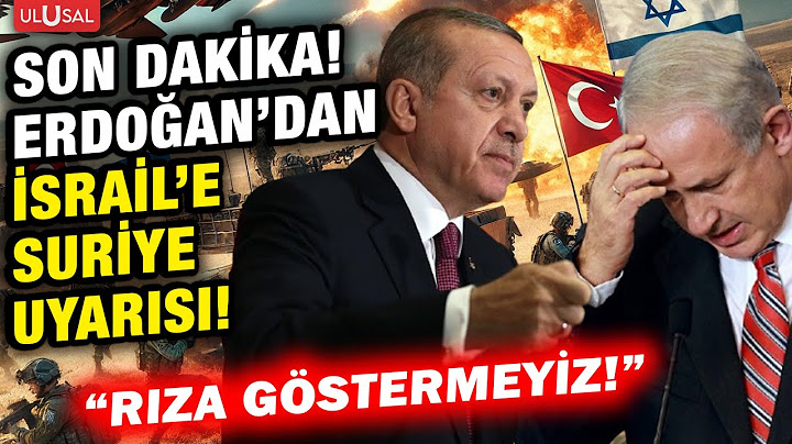 Erdoğan'dan İsrail'e uyarı! "Suriye'nin parçalanmasına rıza göstermeyiz!"