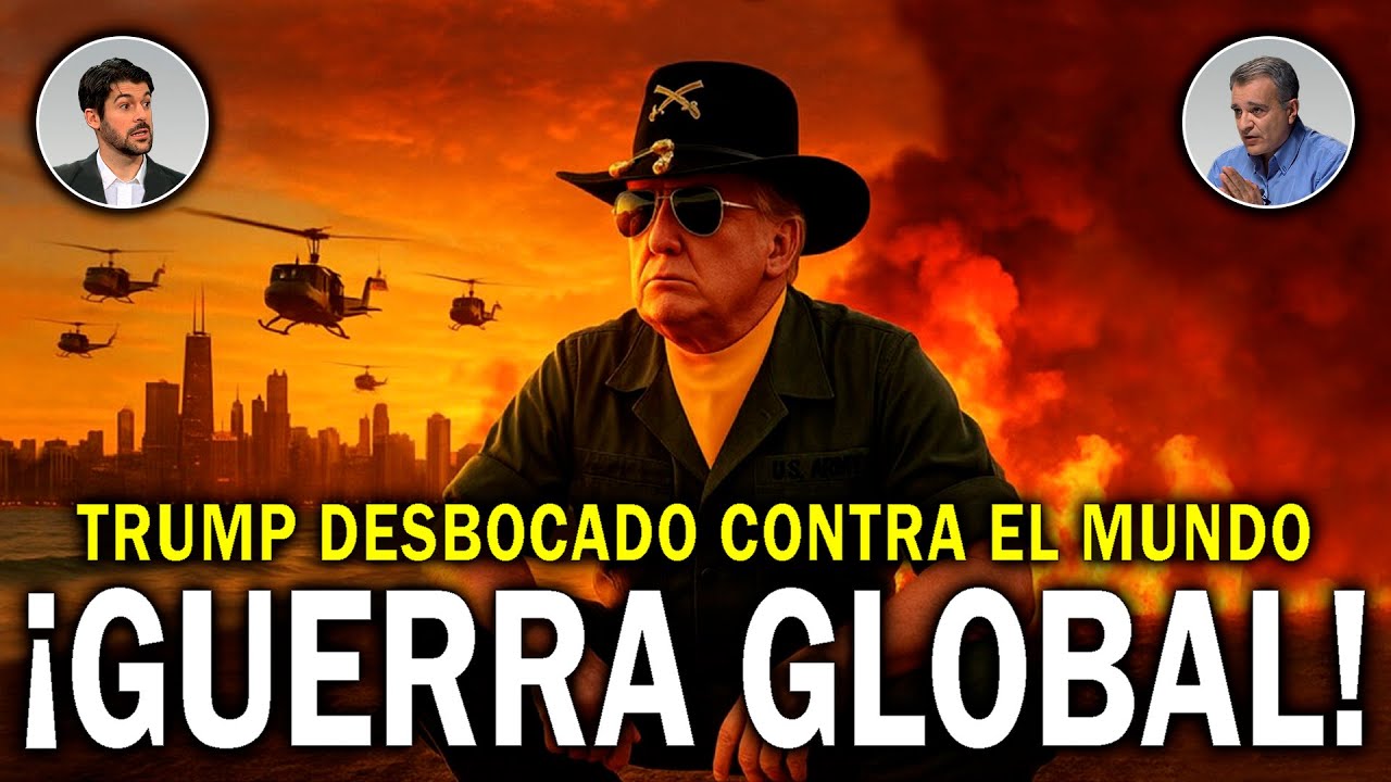 ¡GUERRA GLOBAL! TRUMP DESBOCADO CONTRA EL MUNDO | BISTOLETTI Y AGUILAR | DM CHARLAS 322 EN VIVO