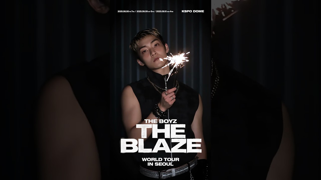 THE BOYZ 'THE BLAZE' WORLD TOUR D-5🔥 #THEBOYZ #더보이즈 #THEBLAZE