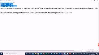 SpringBoot erro Failed to configure a DataSource 'url' attribute