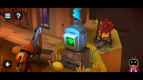 Tiny Robots : Portal Escape Chapter 2 Level 8 Tin Can Tumble gameplay walkthrough