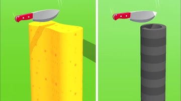 Slice It All! Very Satisfying and Relaxing ASMR Slicing Gameplay Video