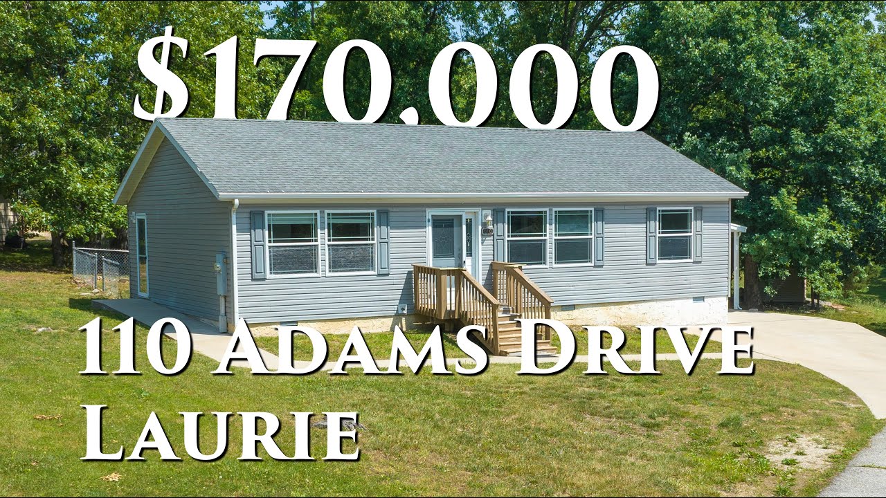 110 Adams Drive, Laurie, Missouri 65038 YouTube