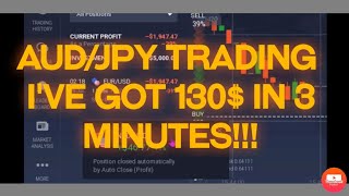 #10 Forex Trading AUD/JPY using IQ Option Platform and ToolsTrades as My Signals Provider screenshot 3