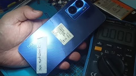 Realme Nazo 50 5G After Repair Emergency Call only