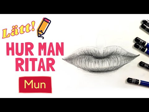 Video: Hur Man Ritar En Mun