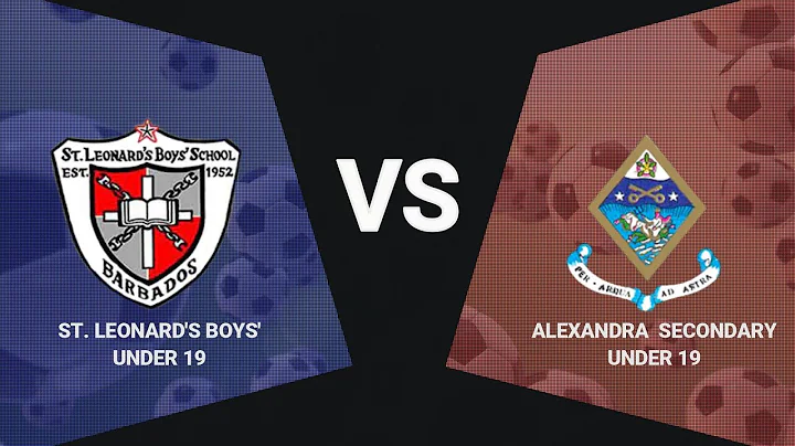 St  Leonard's Boys' vs Alexandra Secondary 05-12-2...
