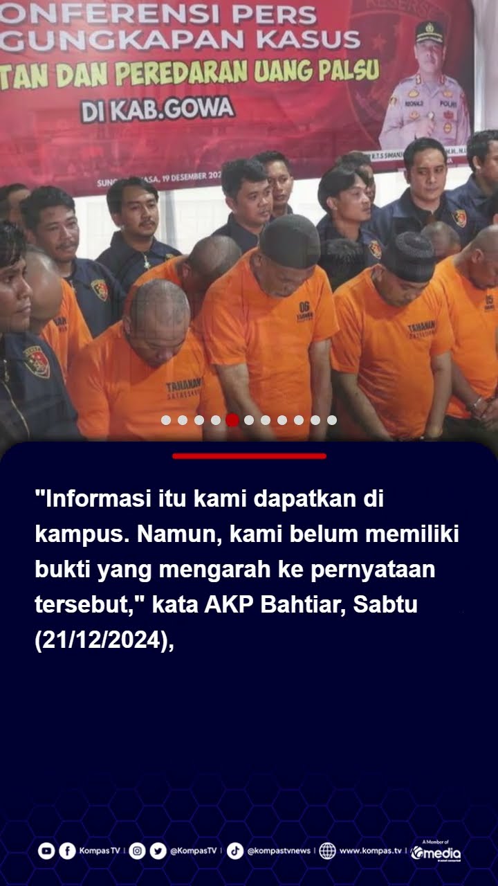 Staf UIN Makassar Diduga Terlibat Pabrik Uang Palsu Meninggal, Belum Sempat Diperiksa Polisi #uang
