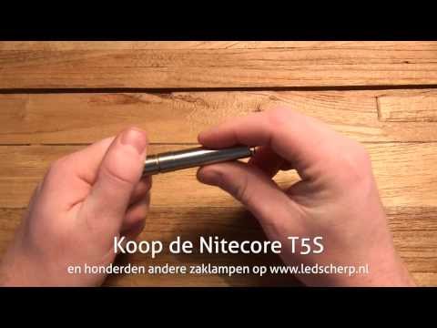 Nitecore T5S led zaklamp review - ledscherp.nl [NL/BE]