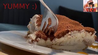 How to make Tiramisu without egg and cheese دروستكردنى تيراميسو به ئاسانى بى هيلكه و په نير