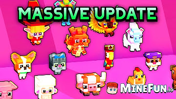🚨 Huge Update in Minefun.io: New Pets, 5 New Maps & Parkour Achievements!