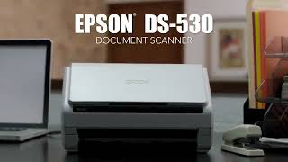Epson DS 530 Color Duplex Document Scanner
