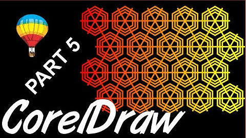 Corel Draw Tips & Tricks Geometric Pattern Part 5