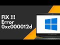 How to Fix 0xc000012d Error When Starting An Application on Windows